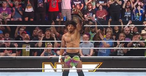 WWE S Wes Lee Retains NXT North American Title In Thrilling Match At