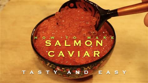 Salmon Caviar How To Eat Salmon Eggs Youtube