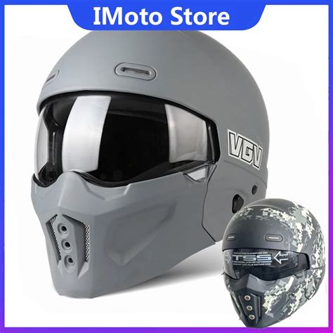 Casco De Cara Completa Aprobado Por ECE Para Hombres Y Mujeres Cascos