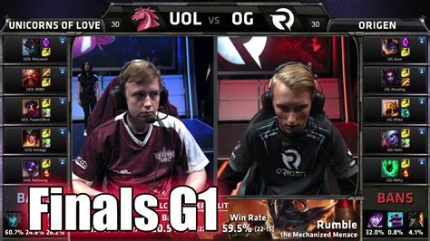 Unicorns Of Love Vs Origen Game Finals S Eu Lcs Regional Qualifier