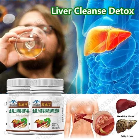 Liver Cleanse Detox Pills Health Capsule Repair Regenerate Protect With