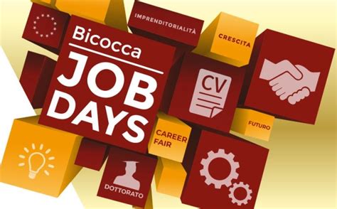 Al Via I Bicocca Job Days Occasioni Di Incontro Con Il Mondo Del