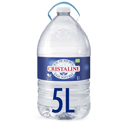 Cristaline Eau De Source Plate Bidon De 5l Pas Cher Auchanfr