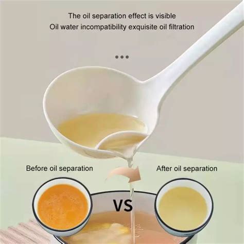 sendok kuah pemisah minyak centong  penyaring lemak oil filter