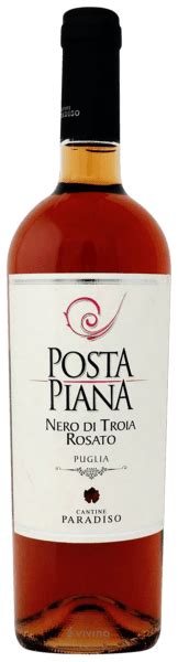 Cantine Paradiso Posta Piana Nero Di Troia Rosato Vivino Us