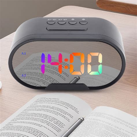 Qtocio Home Decor Dazzling Colors Multi Functional Intelligent Alarm