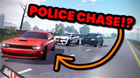 I Got Into A Major Police Chase In Erlc Youtube