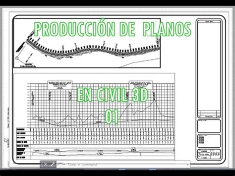 Creaci N De Planos Planta Perfil Carretera Ra Forma Plan