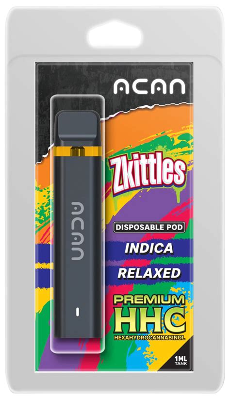 Vaper Desechable Hhc Zkittlez Ml Acan Abc Algarve Grow Shop