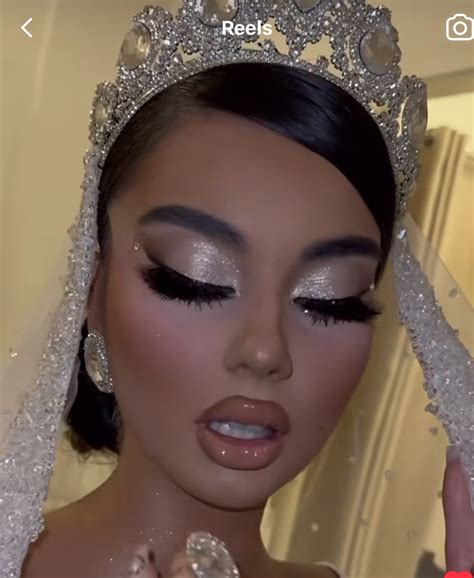 Pin by Alex Franta on свадебное in 2024 | Glam bride makeup, Glam