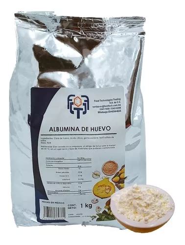 1 Kg Albúmina De Huevo En Polvo Clara Espumante