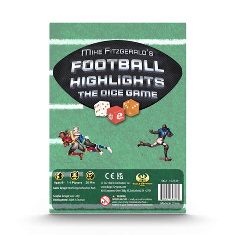 Football Highlights: The Dice Game - Game Nerdz