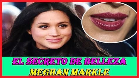 Meghan Markle reveló el secreto utiliza este cosmético que logra fijar