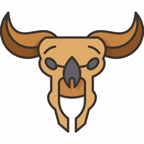 Bison, skull, bull, animal, hunt icon - Download on Iconfinder