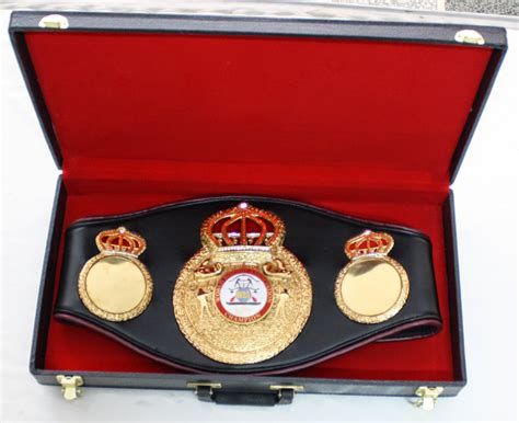 Ibrahim Sports : WBA championship belt