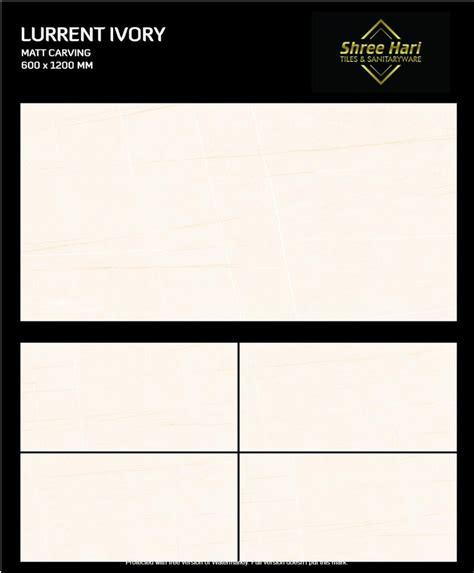 Shree Hari Ceramic 1200x600 48x24 Vitrified Tiles Thickness 8 10 Mm