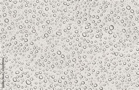 Seamless Texture Of Water Drops On Grey Metal Background Small Various