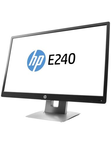 Monitor 24 16 9 HP Elite Display E240 Full HD IPS VGA HDMI DP Nero