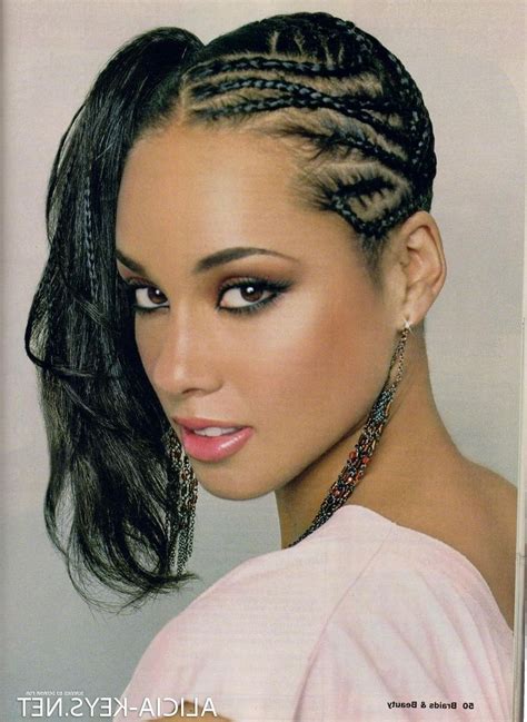 20 Best Ideas Alicia Keys Glamorous Mohawk Hairstyles