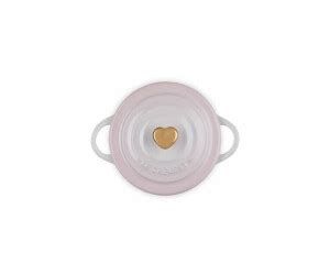 Le Creuset Amour Mini Cocotte Mit Herzknopf Cm Shell Pink Ab