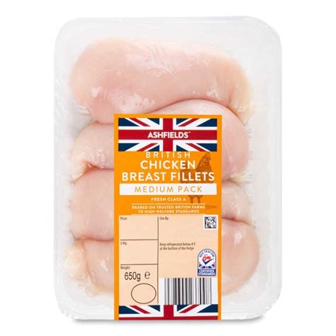 Tesco British Chicken Breast Fillets 950g Hellosupermarket