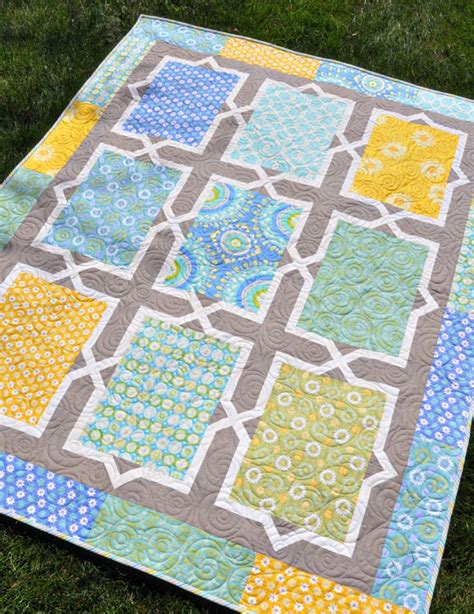 Free Quilt Patterns For Large Prints At David Akers Blog