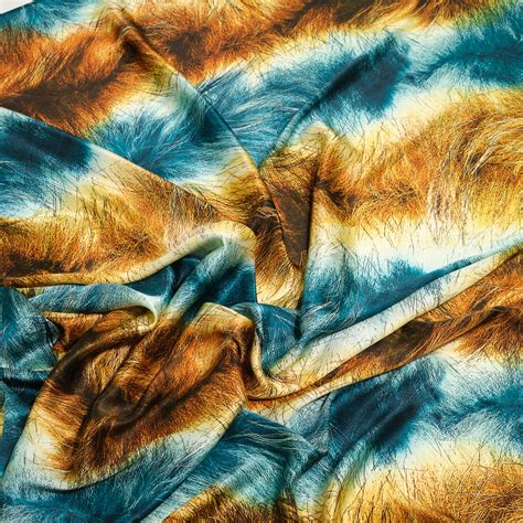 matase naturala imprimata digital