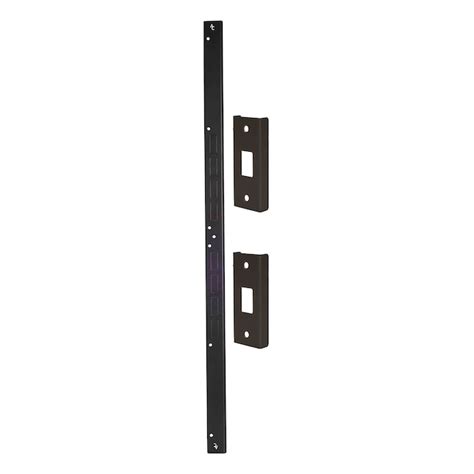 Door Armor Mini Combo Set Aged Bronze In The Door Jamb Security