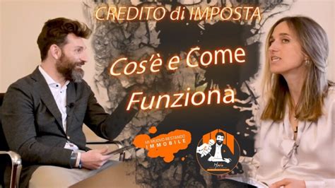 Credito Di Imposta Significato Vantaggi E Come Funziona Actualizado