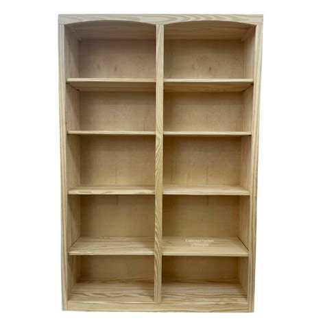 Pine Bookcases Finished Unfinished Unfinished Furniture Of Wilmington