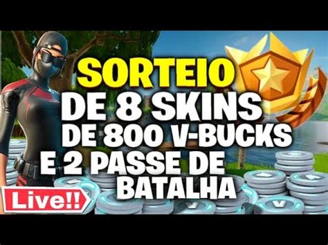 Sorteio De Skins De V Bucks Passes De Batalha Regras Na