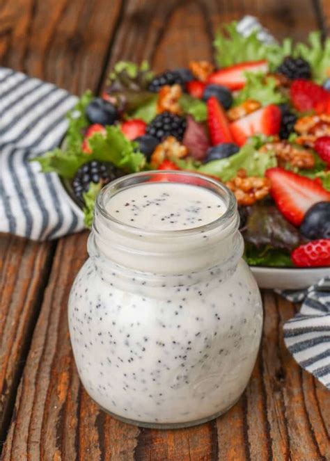 Creamy Poppyseed Dressing