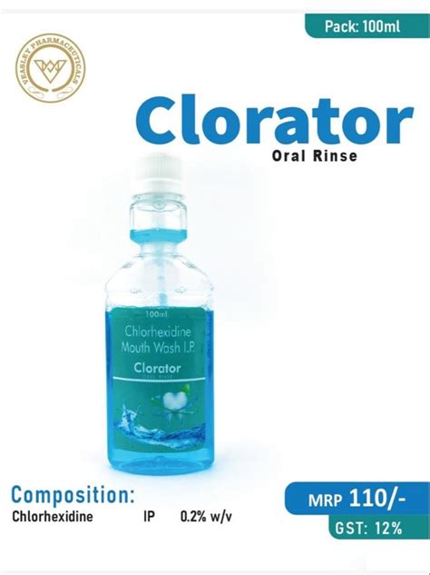 Liquid Chlorhexidine Mouthwash Ip At Best Price In Panchkula Id