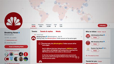 How Nbcs Revived Breakingnews Twitter Account Has Done So Far