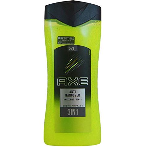 AXE BODY WASH 400ML 13 5OZ ANTI HANGOVER 3IN1 PK12 Henry S United LLC