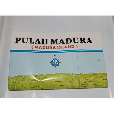 Jual Peta Pulau Madura Lipat Besar Shopee Indonesia