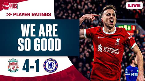 Liverpool 4 1 Chelsea Klopps Men Remain Five Clear As Salah Less Reds