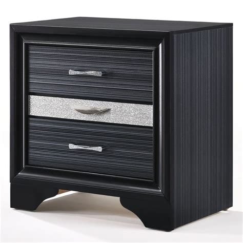 Black Night Stands, Black Nightstands, Night Stand in Ebony | Cymax.com