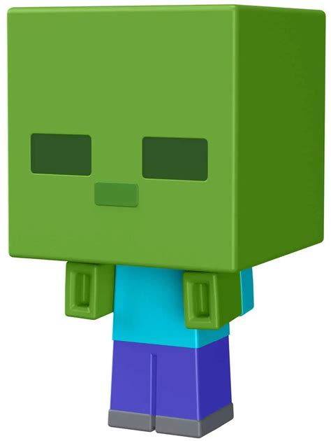 Minecraft Mob Head Minis Zombie 3 25 Mini Figure Mattel Toys ToyWiz