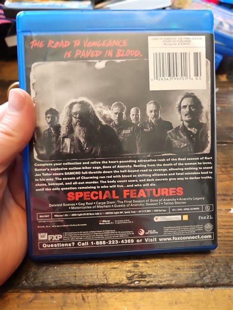 Sons Of Anarchy Season Blu Ray Ebay