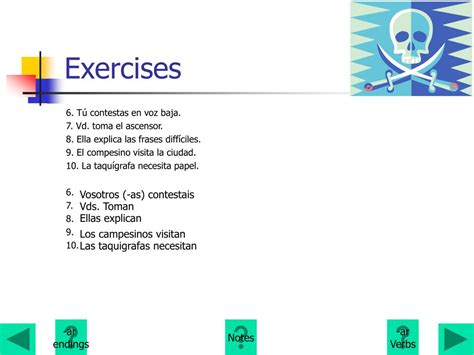 Ppt Present Tense Of Ar Verbs Interrogative Verb Form Powerpoint