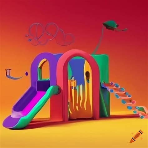 Colorful Surreal Playground