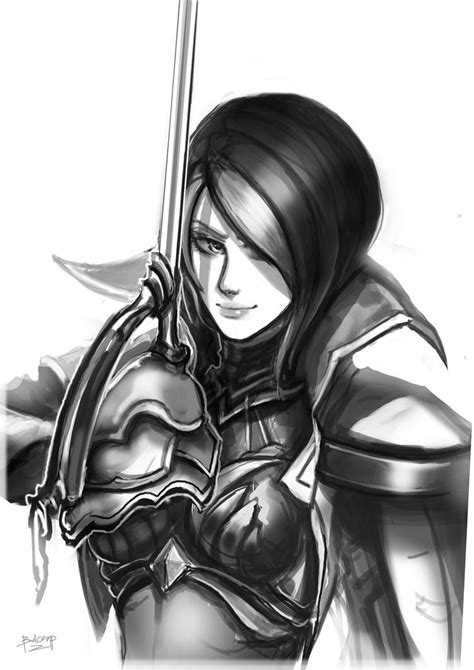 Fiora Doodle By Badcompzero On Deviantart