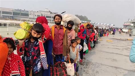 Bangladesh Sends Rohingya Refugees From Myanmar To Remote Island World News Sky News