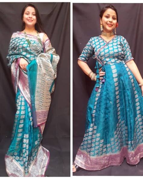 Ideas On How To Reuse Old Sarees To Make New Outfits