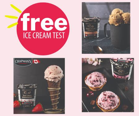 Free Ice Cream Test Chapman S Super Premium Plus