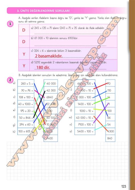 S N F Matematik Meb Yay Nlar Ders Kitab Cevaplar Sayfa Ders