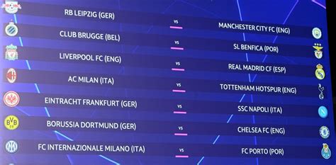 Liverpool Real Madrid Y Psg Bayern Munich Los Cruces De La Muerte En