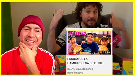 LUISITO COMUNICA ME MENCIONO EN UN VIDEO El CHUSKISIENTO YouTube