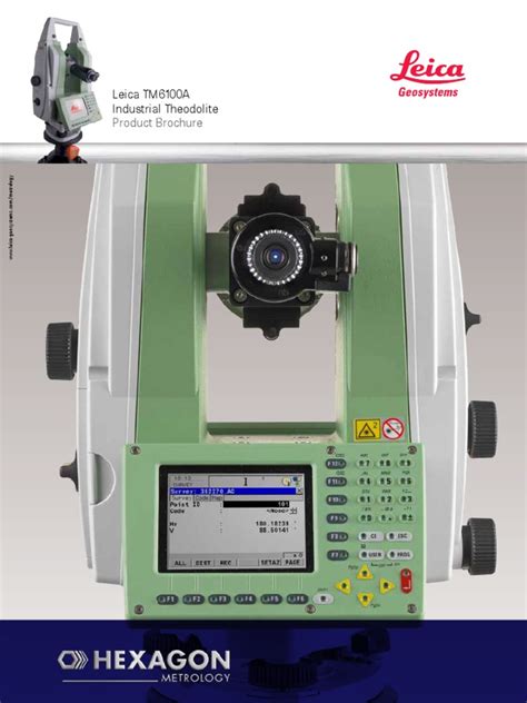 Leica Tm6100a Brochure En Electromagnetic Radiation Equipment